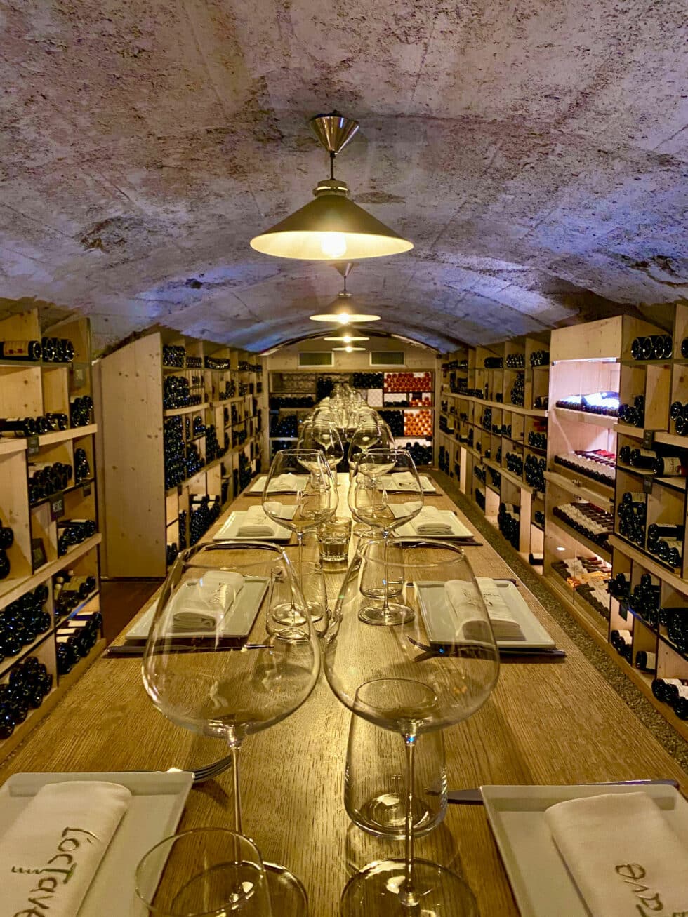 Soirée perles de vignes à l'octave restaurant à Lyon