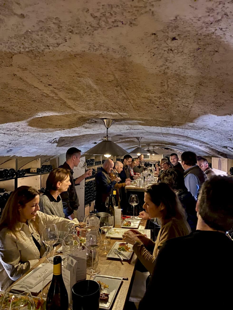 Soirée perles de vignes à l'octave restaurant à Lyon