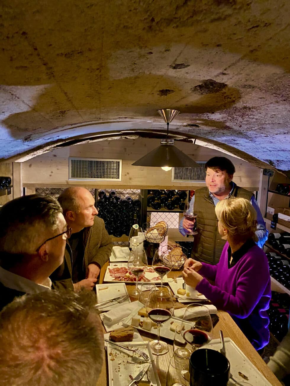 Soirée perles de vignes à l'octave restaurant à Lyon